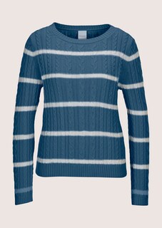 Strickpullover mit Zopfmuster thumbnail 6