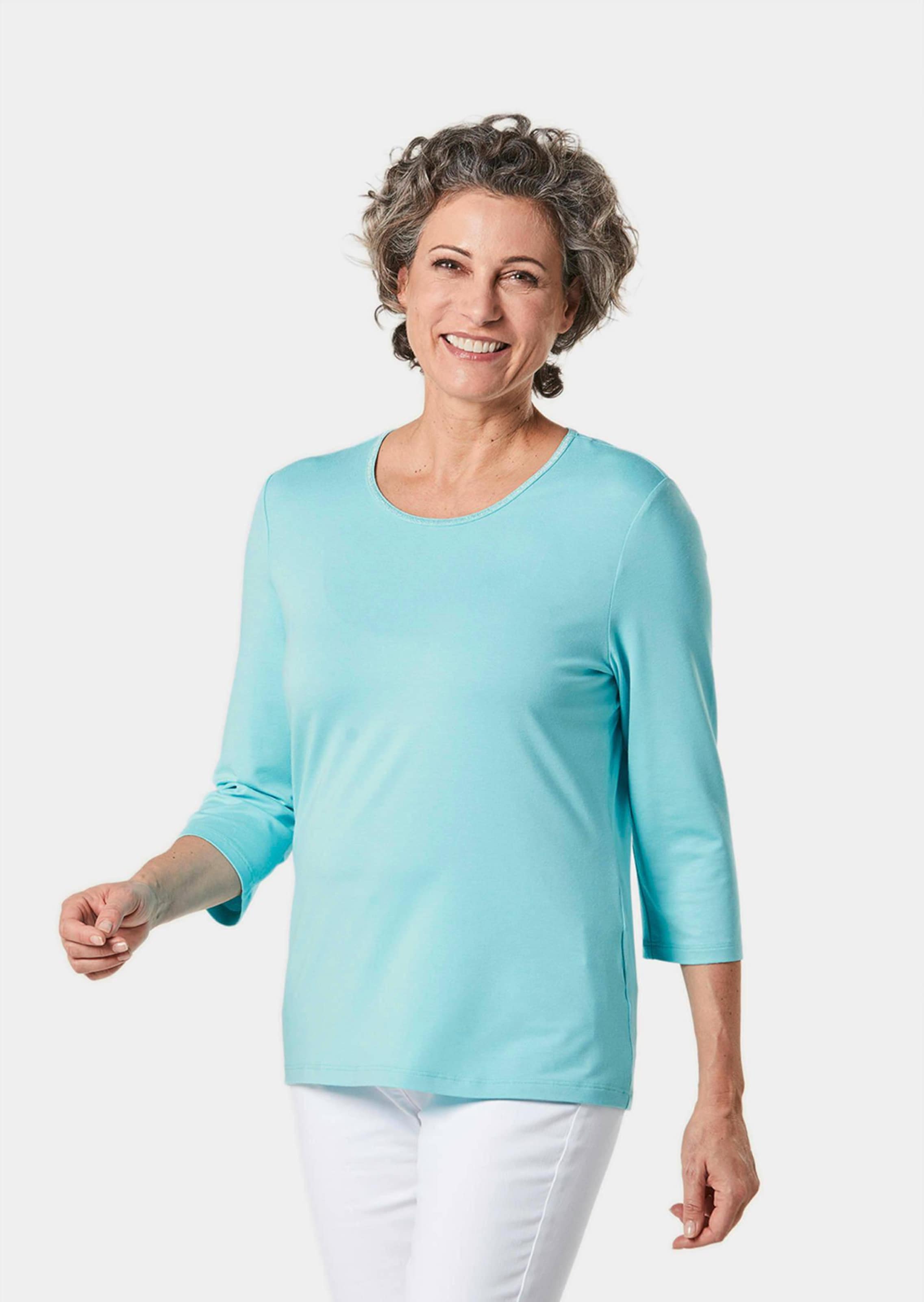Shirt met 3/4-mouwen