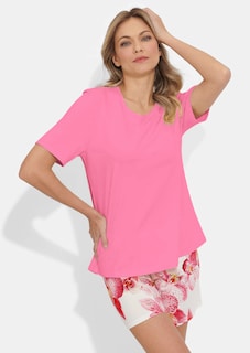 Pyjashort avec imprimé fleuri féminin thumbnail 2