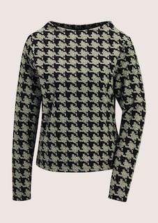 Sweat à motif pied-de-poule thumbnail 7
