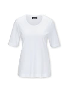 Basic shirt van puur katoen thumbnail 4