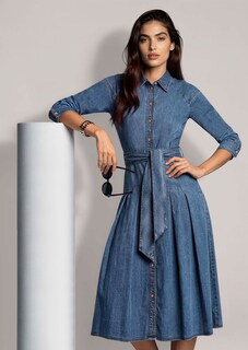 Modisches Jeanskleid thumbnail 5