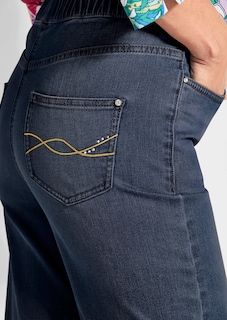Jean·VERA·à·taille·élastique avec jambes amples thumbnail 5