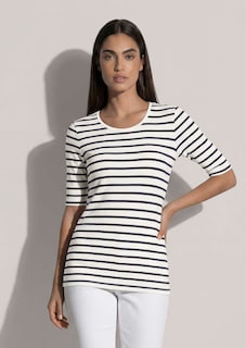 Breton style striped top thumbnail 2