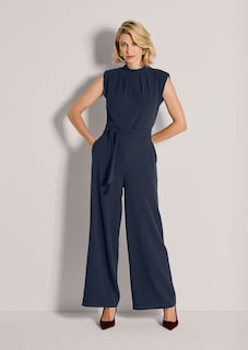 Ärmelloser Jumpsuit mit Bindeband thumbnail 3
