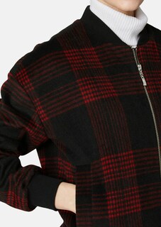 Bomberjacke mit coolem Karomuster thumbnail 6