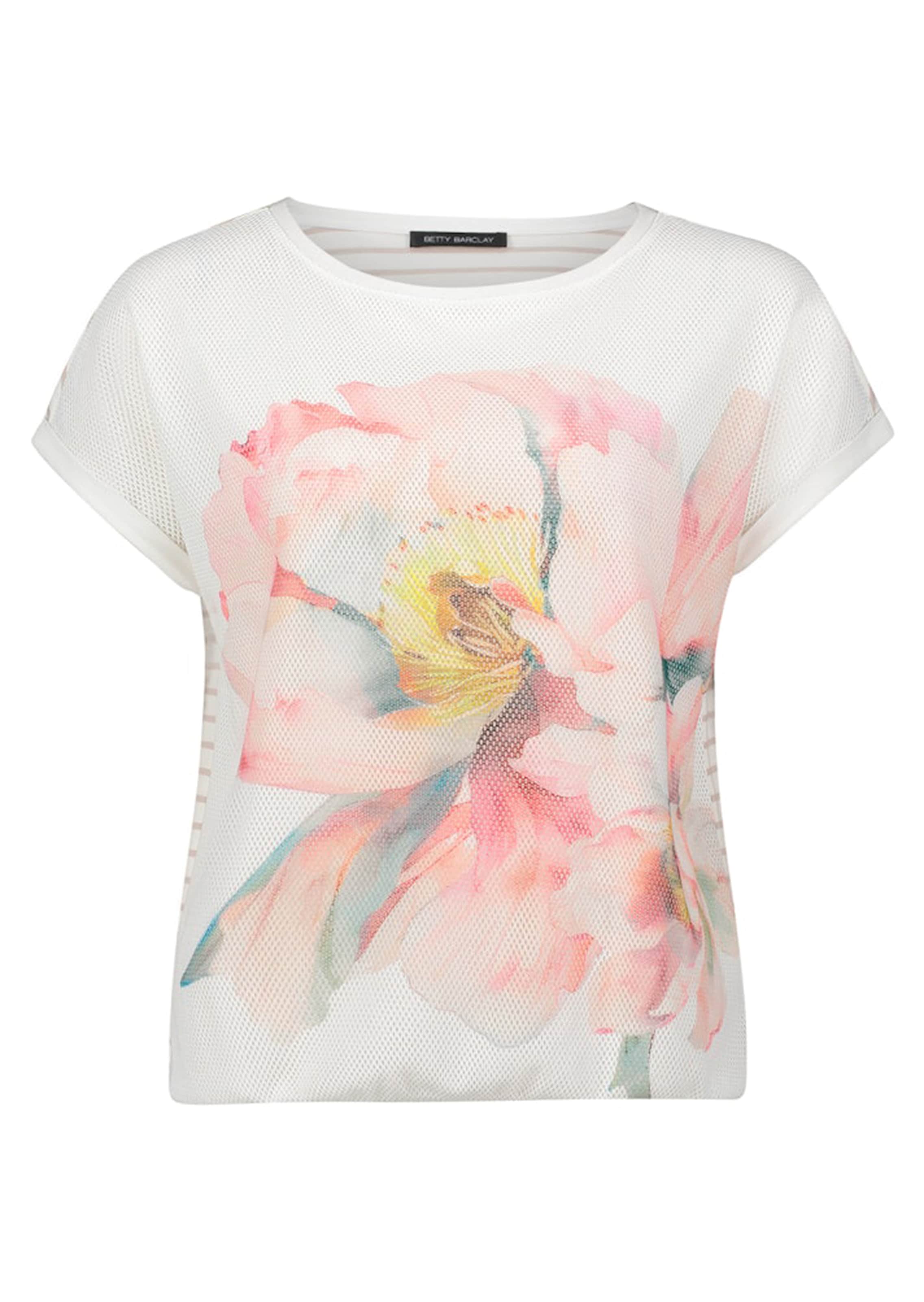Jersey shirt met netinzet