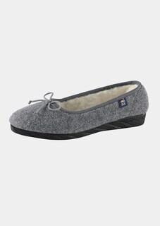 Ballerina-Hausschuhe mit Schurwolle thumbnail 6
