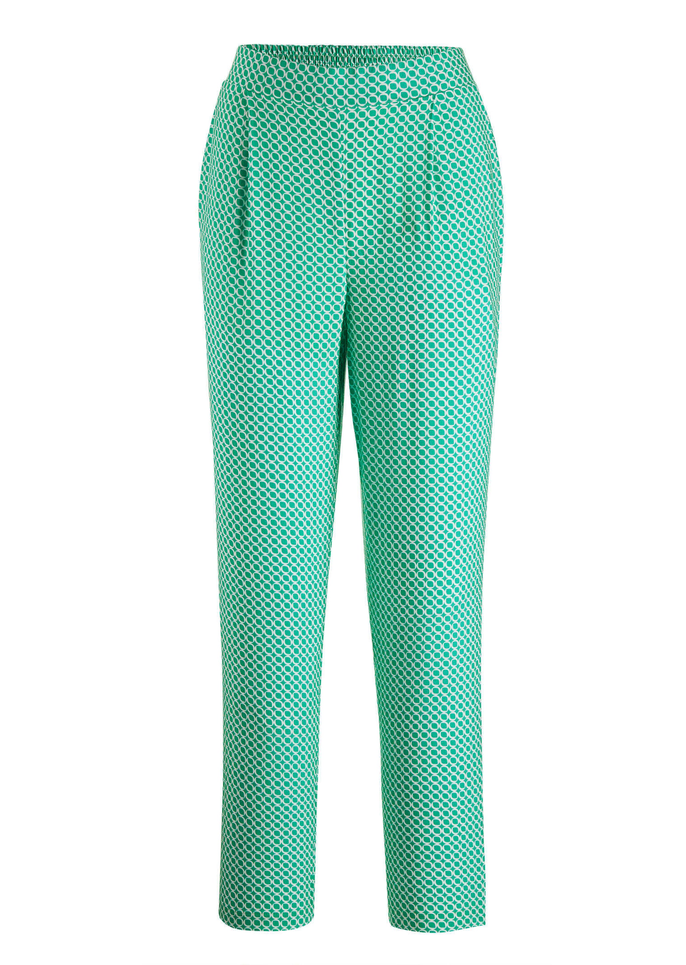 Gemusterte Schlupfhose SARA mit Minimalprint