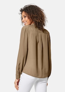 Blouse with frills at the front thumbnail 4