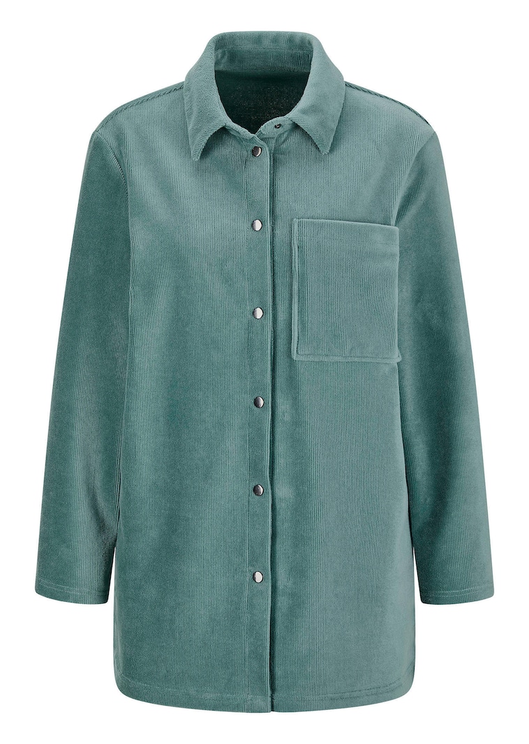 Veste en velours finement côtelé