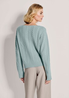 Pull en cachemire à col en V thumbnail 3