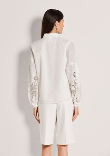 Chemisier en broderie anglaise à manches longues thumbnail 4