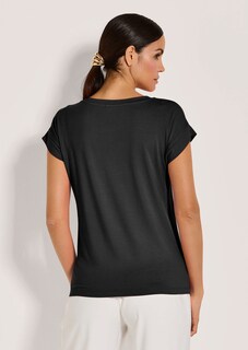 Casual V-neck top thumbnail 3