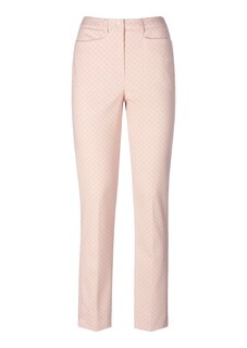 Zigarettenhose aus feinem Jacquard thumbnail 7