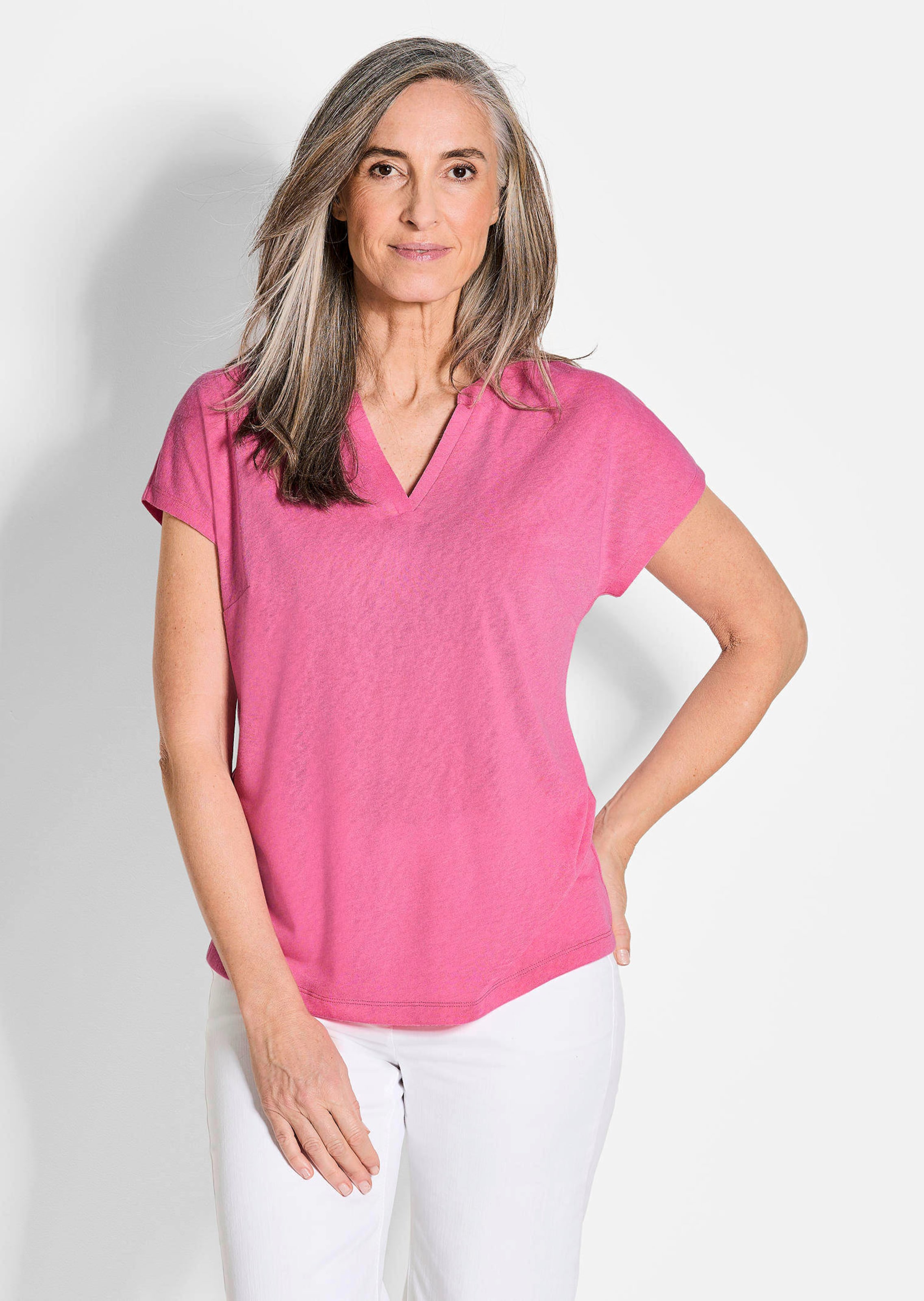 Shirt van luchtige viscose-jersey