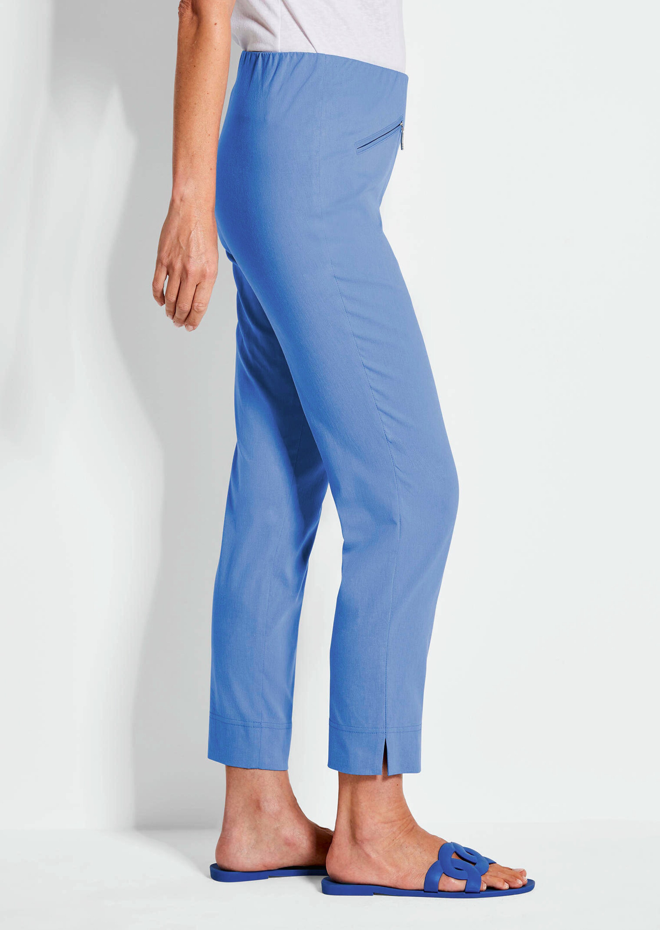 Pantalon 7/8 en bengaline LOUISA thumbnail 4