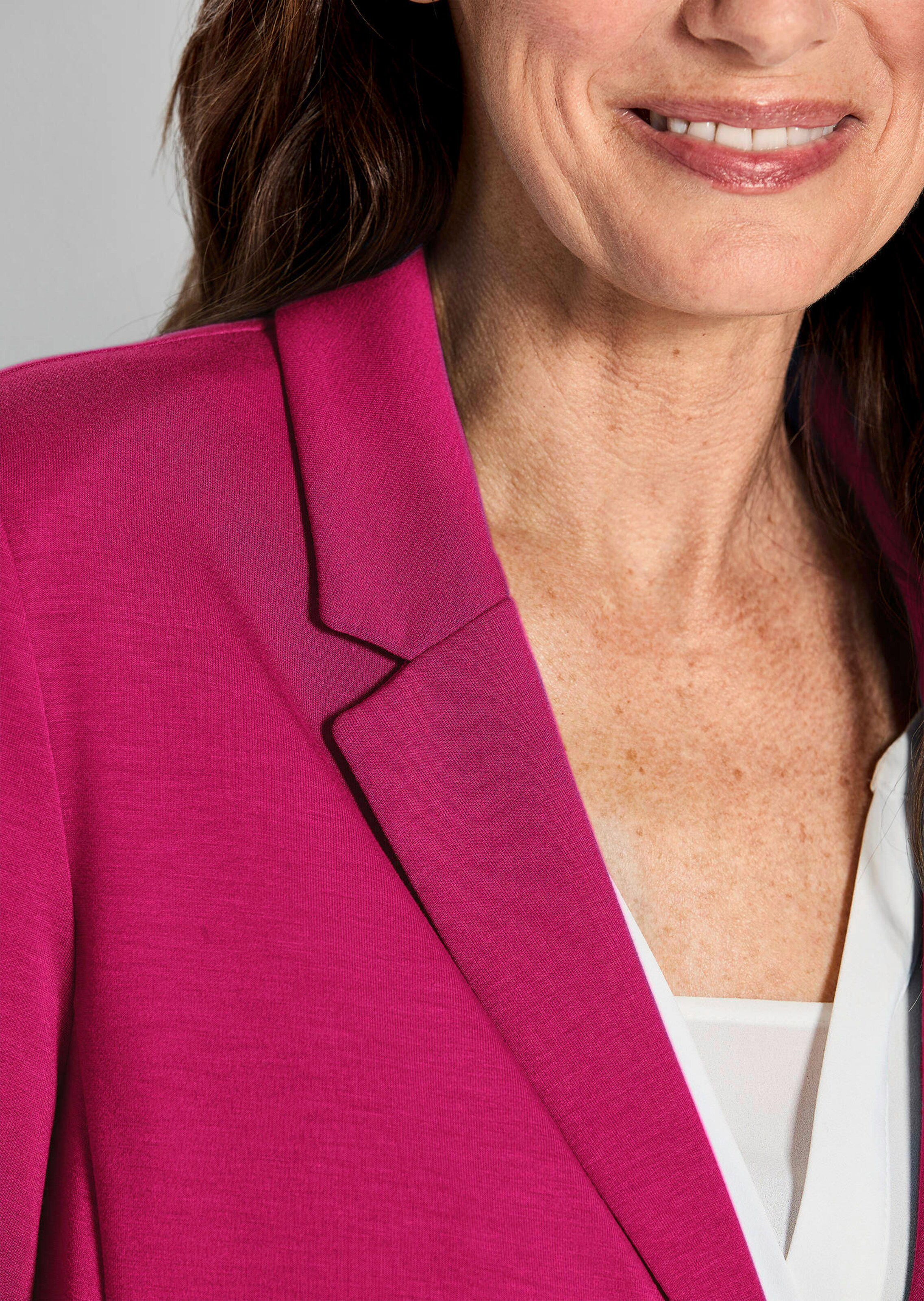 Lichte jersey blazer met uitstekende bewegingsvrijheid thumbnail 5