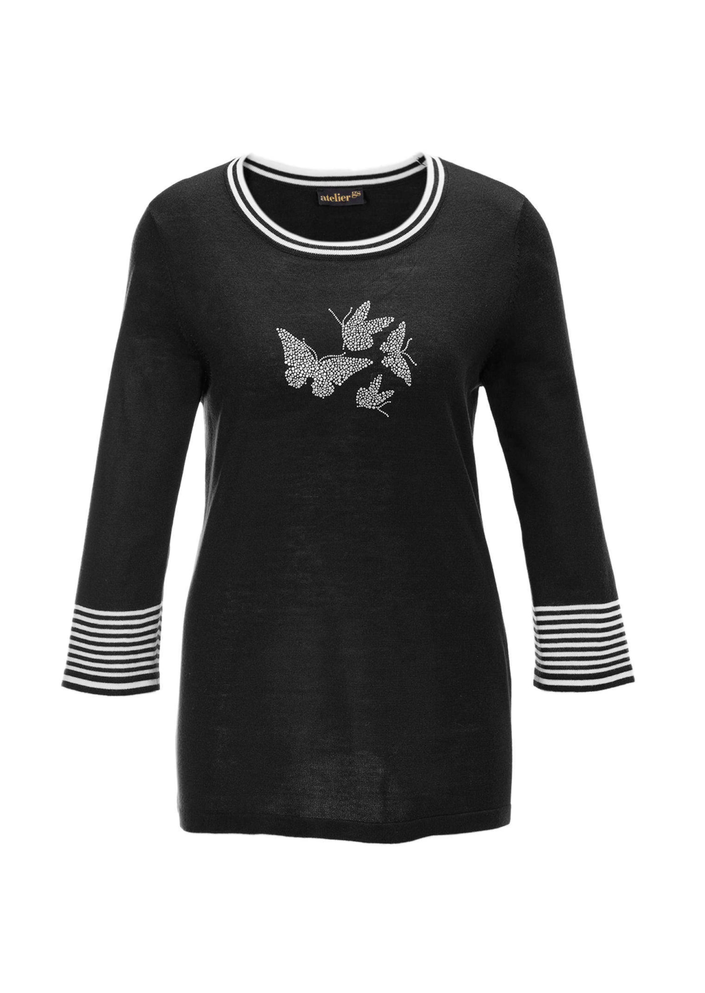 Pullover met elegant motief