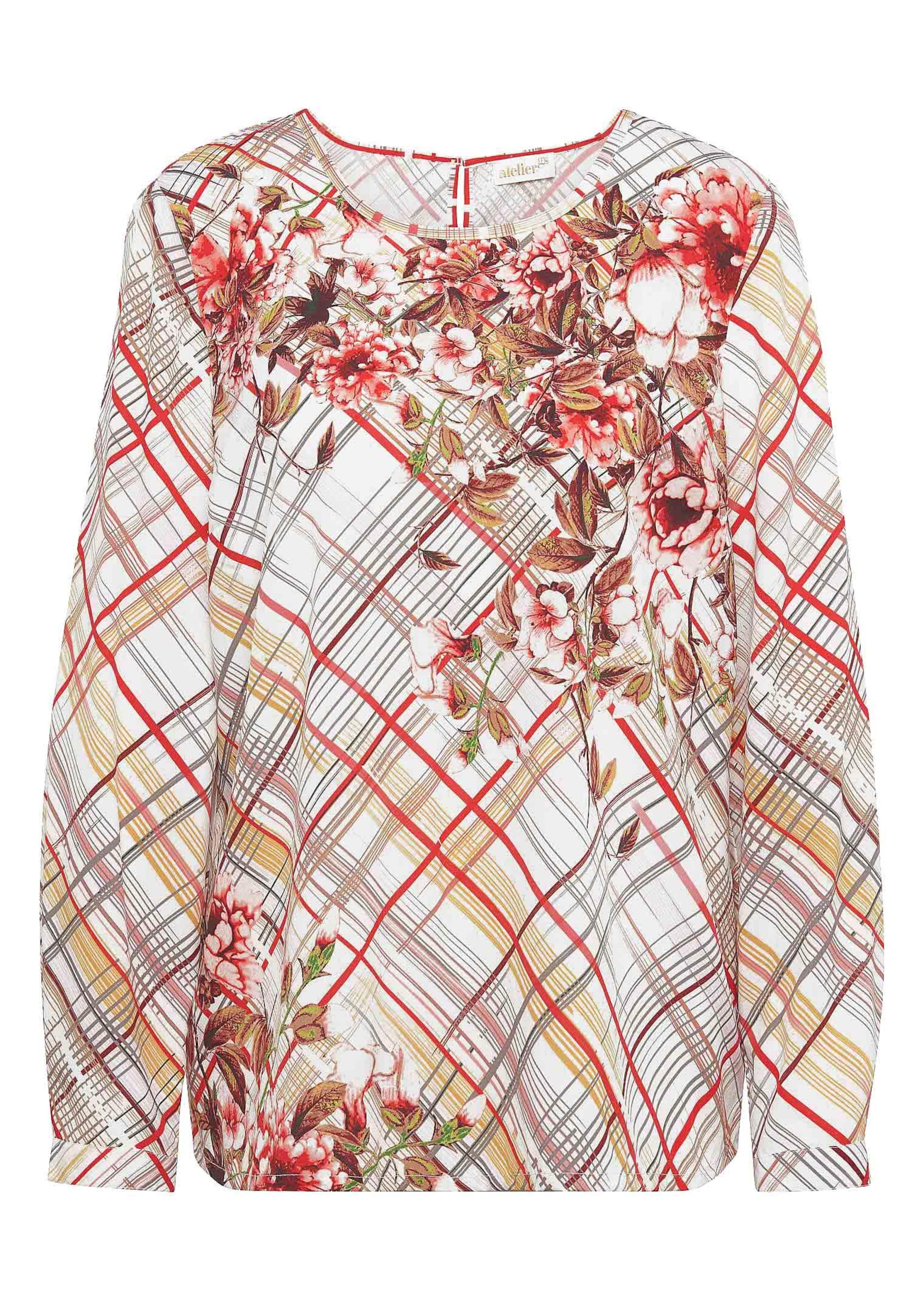 Knitterfreie Bluse mit wunderschönem Druck