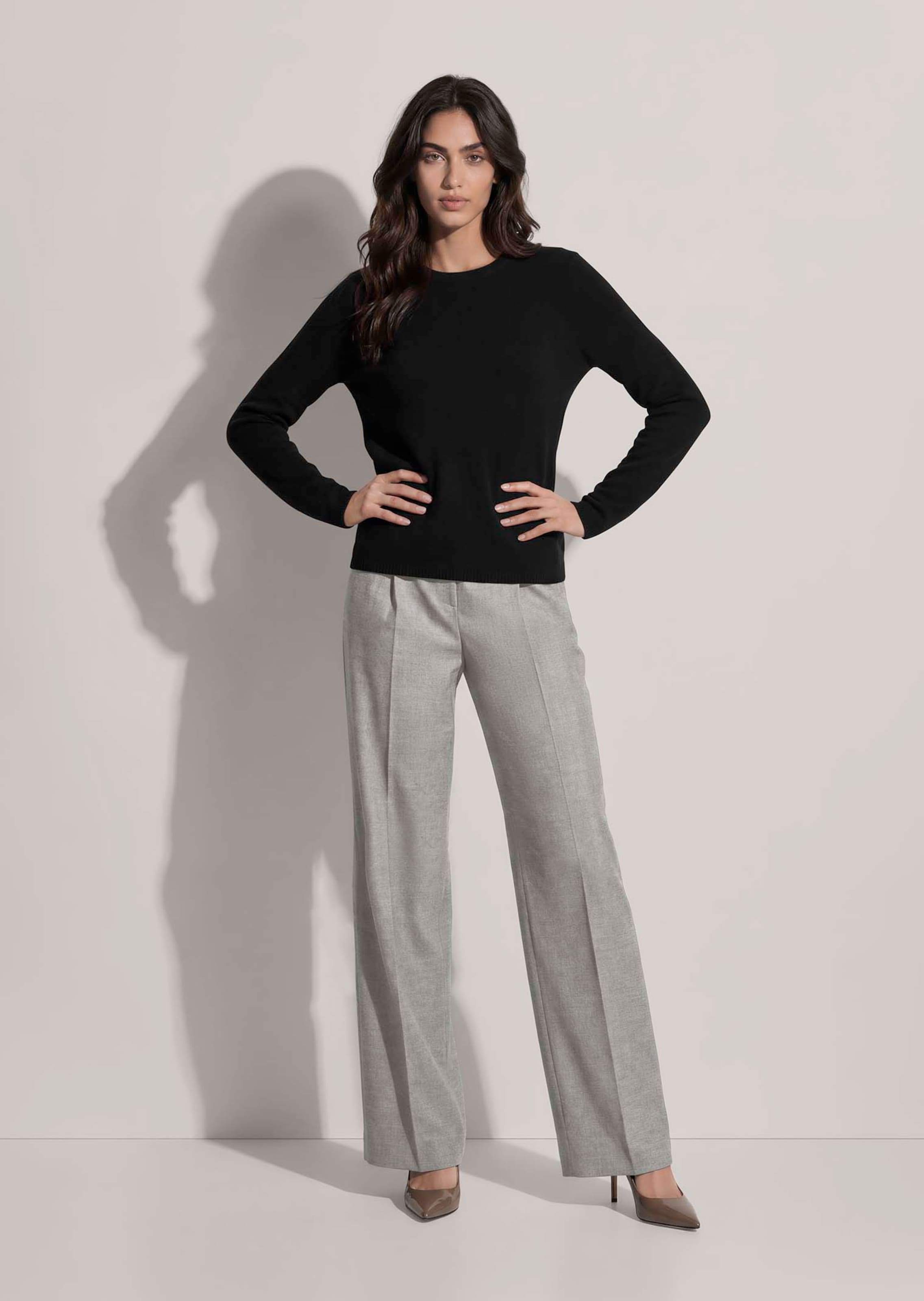 Trui met ronde hals, van Good Cashmere