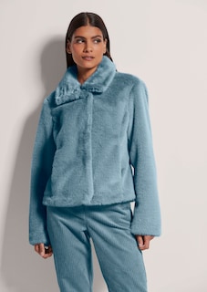 Modische Kurzjacke aus Webpelz thumbnail 2