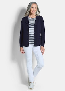 Blazer en tricot avec poches plaquées thumbnail 2