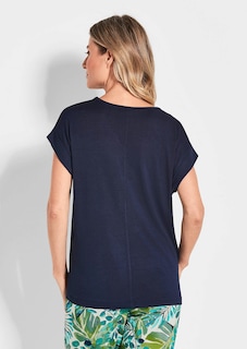 Leichtes Crêpe-Shirt thumbnail 3