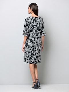 Kleid mit grafischem Dessin thumbnail 2