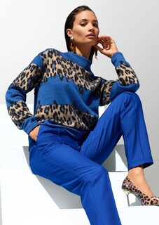 Jacquard-Sweatshirt mit Leo-Design thumbnail 1