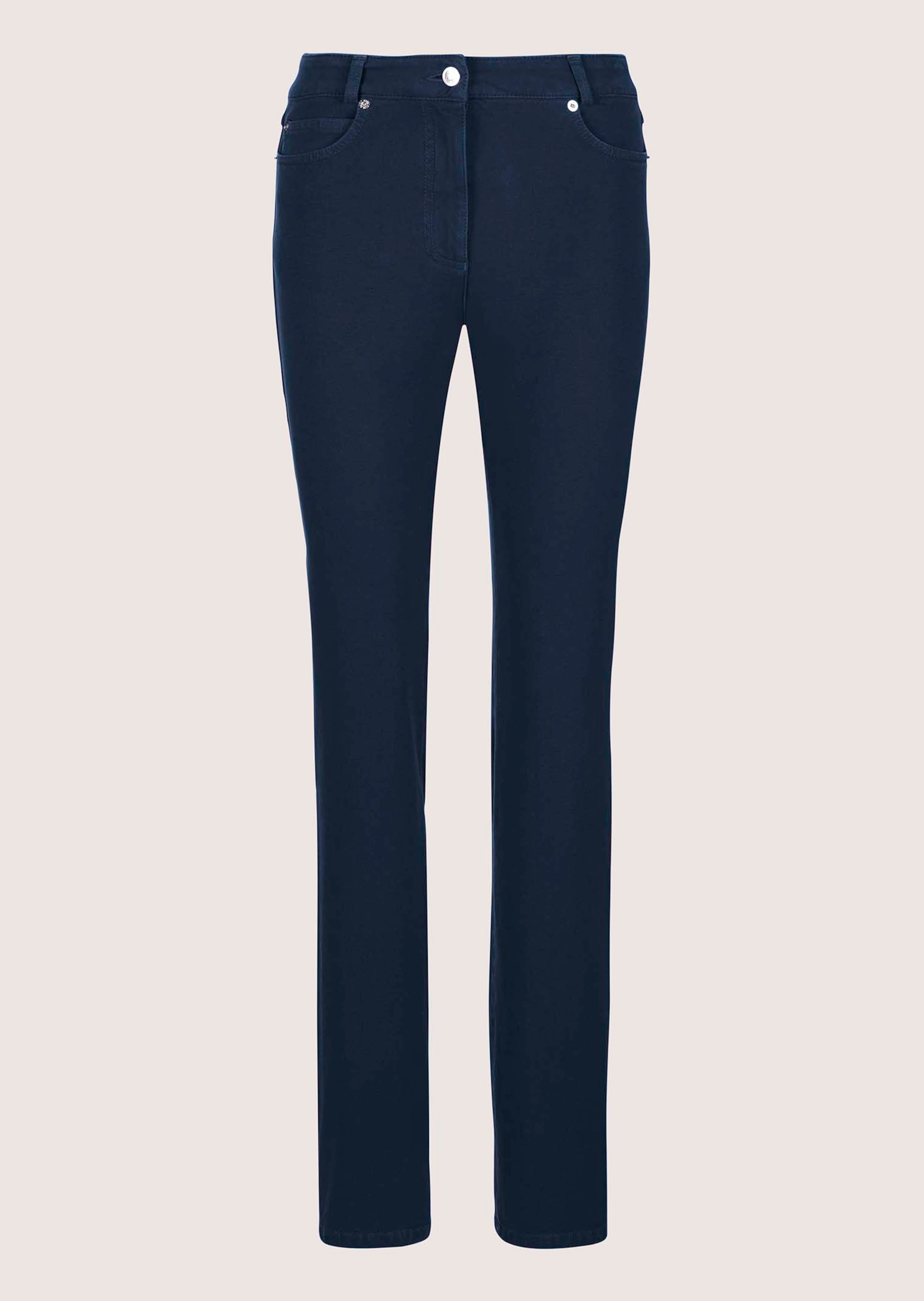 M-Jeans in gerader Form mit Logo-Stickerei thumbnail 7