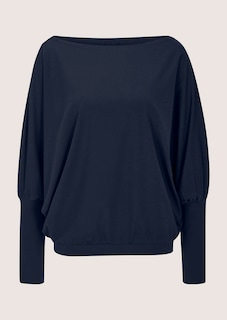 Lässiges Freizeitshirt mit Fledermausärmeln thumbnail 7