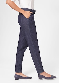 Karotten-Jeans mit Bundfalten thumbnail 5