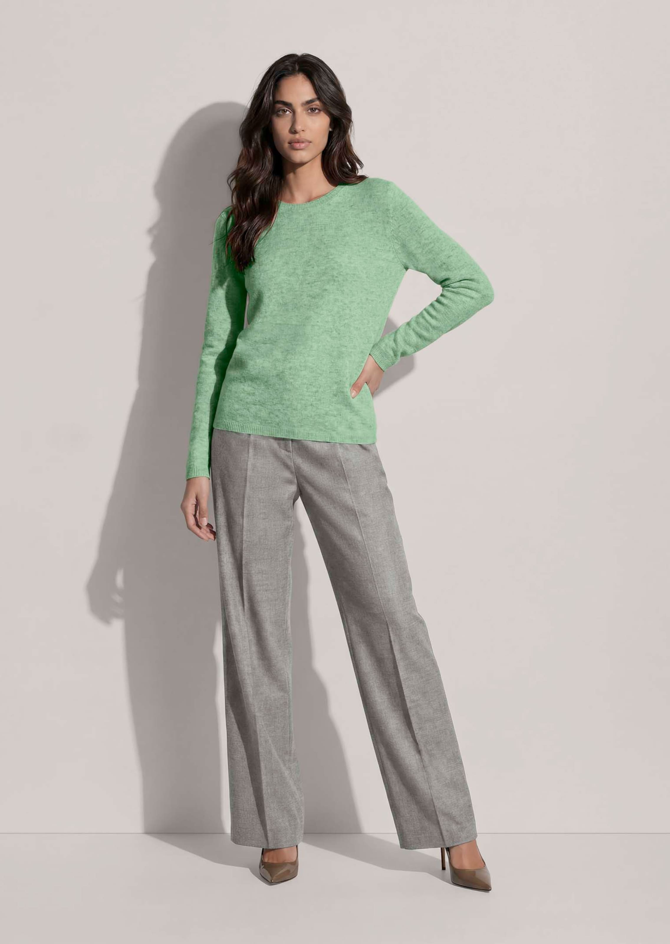 Trui met ronde hals, van Good Cashmere