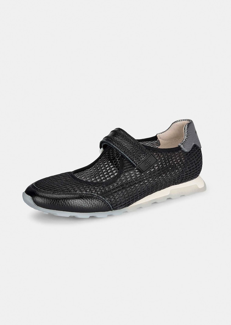 Sportliche Ballerinas mit Klettverschluss