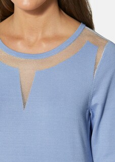 Pullover mit transparentem Einsatz thumbnail 6