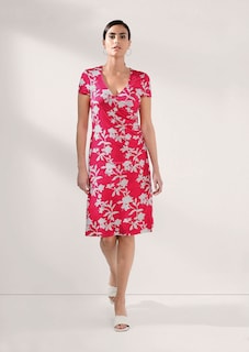 Jerseykleid mit Raffung thumbnail 2