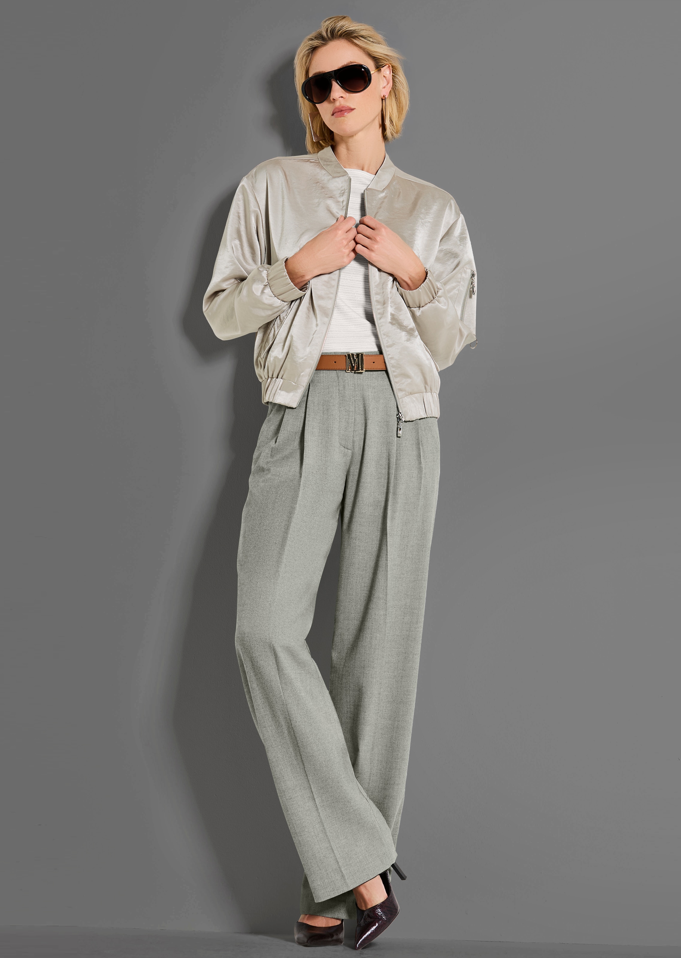 Satinblouson