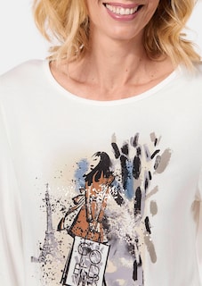 Trageangenehmes Shirt mit Frontmotiv thumbnail 5