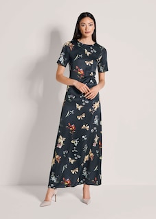 Maxikleid mit Drapierung thumbnail 1