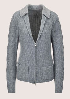 Knitted cashmere blazer thumbnail 7
