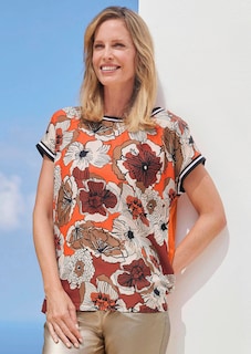 Blouseshirt met print allover thumbnail 7