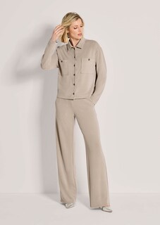 Oversize Hemdbluse mit aufgesetzten Taschen thumbnail 3