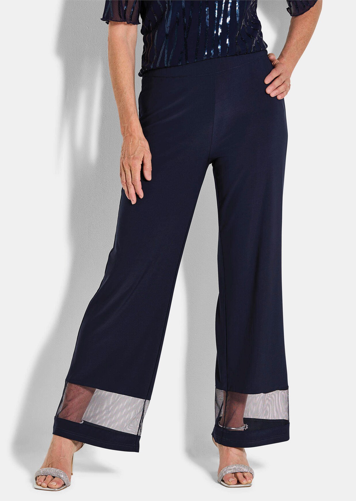 Broek VERA met meshinzetten