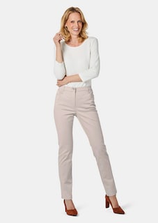 Pantalon en coton satiné LOUISA thumbnail 2