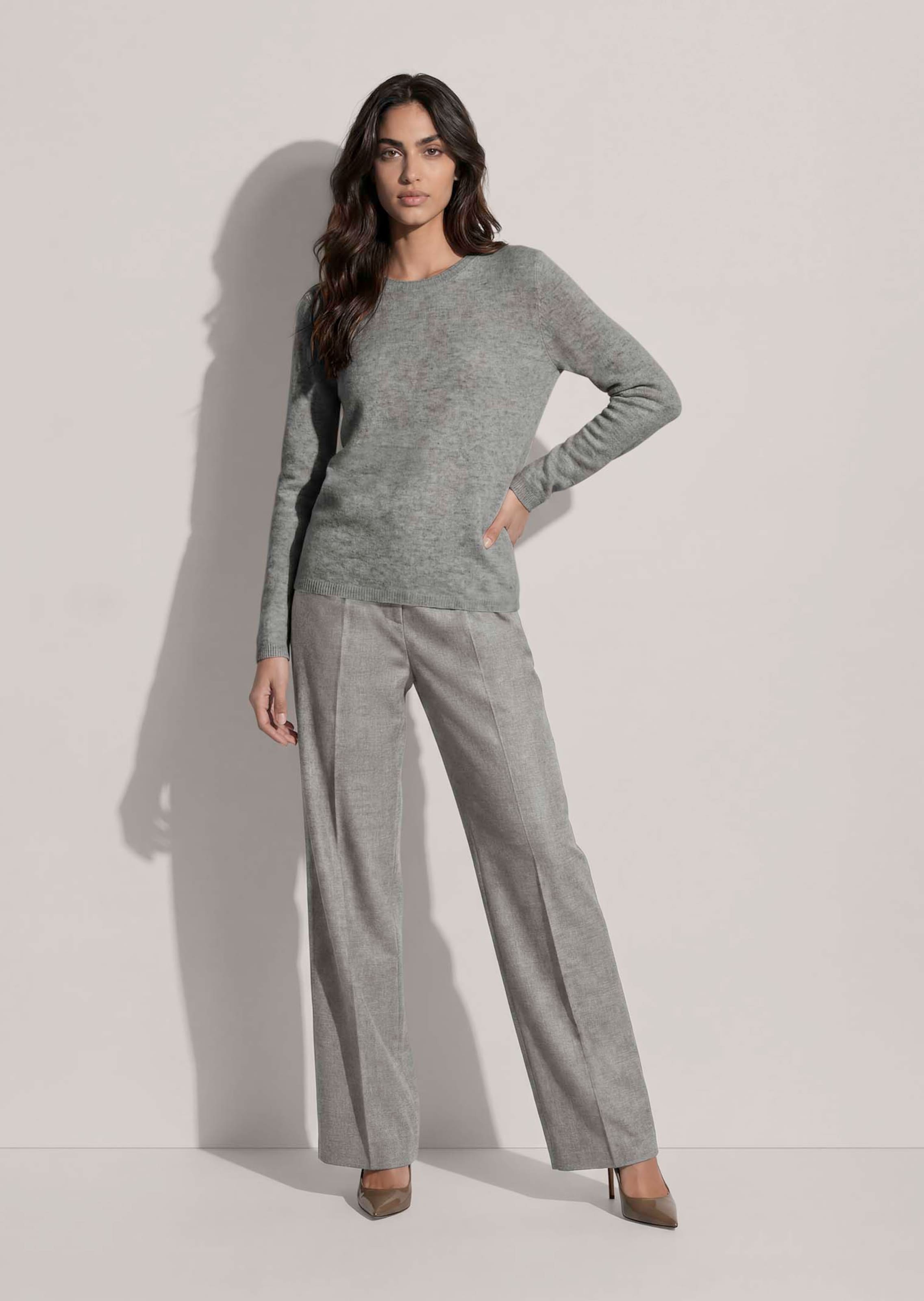 Trui met ronde hals, van Good Cashmere