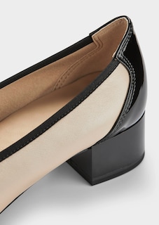 Elegante Pumps mit Lackleder-Akzenten thumbnail 3