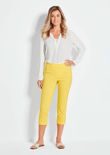 7/8-broek LOUISA met elastische tailleband van superstretch thumbnail 2