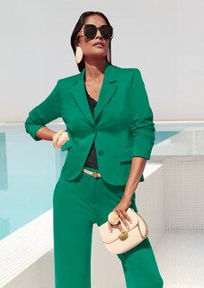 Kurzer Jersey-Blazer thumbnail 1