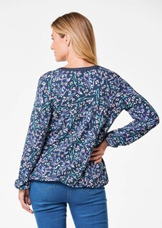 Comfortabel shirt met unieke print thumbnail 3